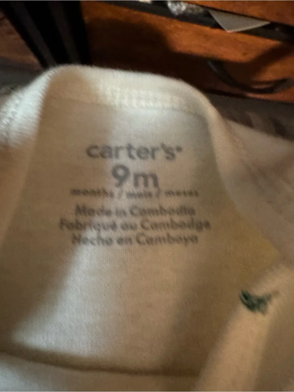 Carter's Navy Onesie with Red Car Print